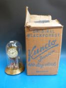 A Kundo anniversary clock in original box