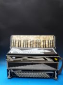 A Soprani 'Settimio' 120 bass cardinal c1930s piano accordion,