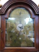 A mahogany-cased eight-day longcase clock by Henry Baker of Malling in Kent, 1760-1785,