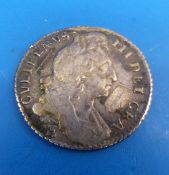 Please note this is a sixpence not a shilling as earlier catalogued.  An Exeter mint sixpence.