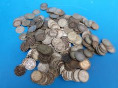 A collection of mixed pre 1920 (418g) and pre 1947 silver 3d pieces