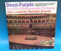 A collection of over 250 records (LPS & 12