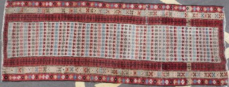 A Turkoman runner (L300 x W111cm)