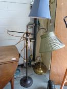 Two Anglepoise style standard lamps