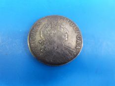 A 1696 William III half crown