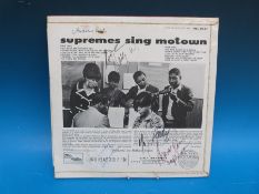A signed first pressing of 'The Supremes Sing Motown' (TML 11047) includes dedication and