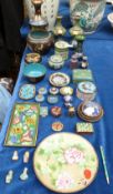 A large collection of mainly Chinese Cloisonné