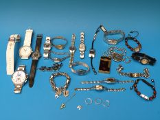 A collection of contemporary watches,