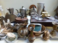Various collectables including opera glasses,