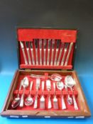 A retro Oneida canteen of cutlery