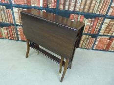 A mahogany Sutherland table,