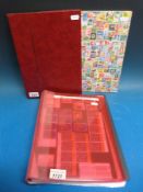 Four stockbooks of mint GB stamps including traffic lights,gutter pairs,