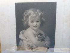 John Everett Millais signed print together with two other signed prints