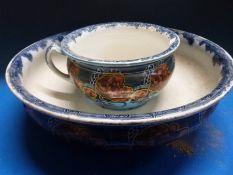 A small quantity of Colonial pottery to include a large jug