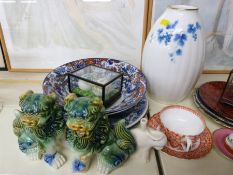 Mixed ceramics including Royal Worcester, Spode,