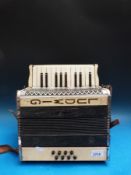 A Ludwig 8 bass piano accordion,