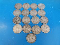 A collection of Marie Therese thaler coins,