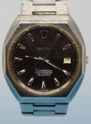 An Omega Constellation Chronometer gentleman's wristwatch with date aperture with original Omega