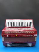 A Royal Standard 120 bass '4 voice' piano accordion ,