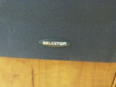 Three pairs of speakers including Wharfedale s500 and Celestion F20