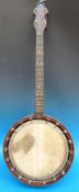 A four string zither banjo