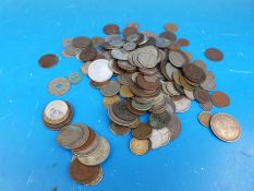 WITHDRAWN An interesting amateur collection of overseas coinage with some silver content,