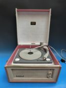 A retro Dansette Bermuda record player