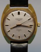 A Longines Admiral HF gentleman's wristwatch produced for the 1972 Munich Olympic,