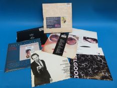 Two boxes of records containing a large collection of approximately 900x 7