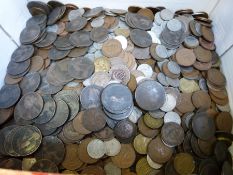 A large amateur collection of pre-decimal English coinage George III onwards,