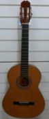 A Spanish accoustic guitar,