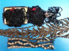 A collection of beaded braids.