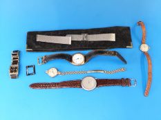 A Record 9ct gold wristwatch together with a Verity wristwatch,