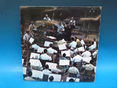 A collection of 46x classical LPs together with LP record carrying case.