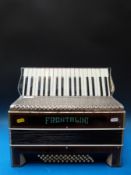A Frontalini 48 bass c1940s piano accordion,