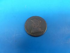 A Liverpool half penny 1791,
