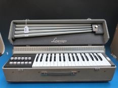 A Lorenzo fan powered chord organ c1960,
