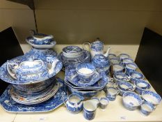 An extensive collection of Spode 