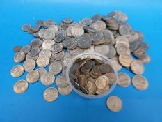 A good quantity of pre-decimal half crowns, florins and sixpences,