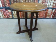 An Arts and Crafts style table,
