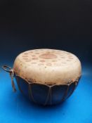 A bongo drum