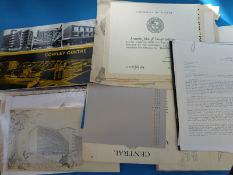 A quantity of ephemera relating to Aneurin John,
