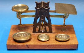 A set of possibly Setten & Durward postage scales,