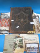 A quantity of postcards including many WWI sweetheart cards, Hawick Common ,