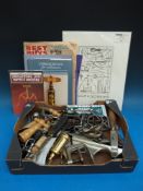 A collection of corkscrews including novelty, 19thC, monopol, brass, Rapid table top,