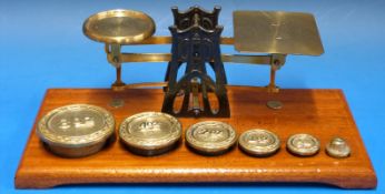 A set of possibly Setten & Durward postage scales,