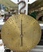 A large Salter trade spring balance,