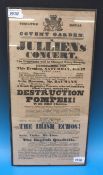 A Theatre Royal poster,