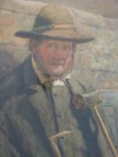 Walter Donne watercolour of a bearded gentleman,