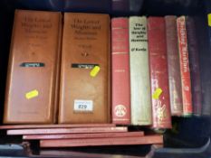 A number of books on weights and measures including The Law of Weights and Measures by O'Keefe